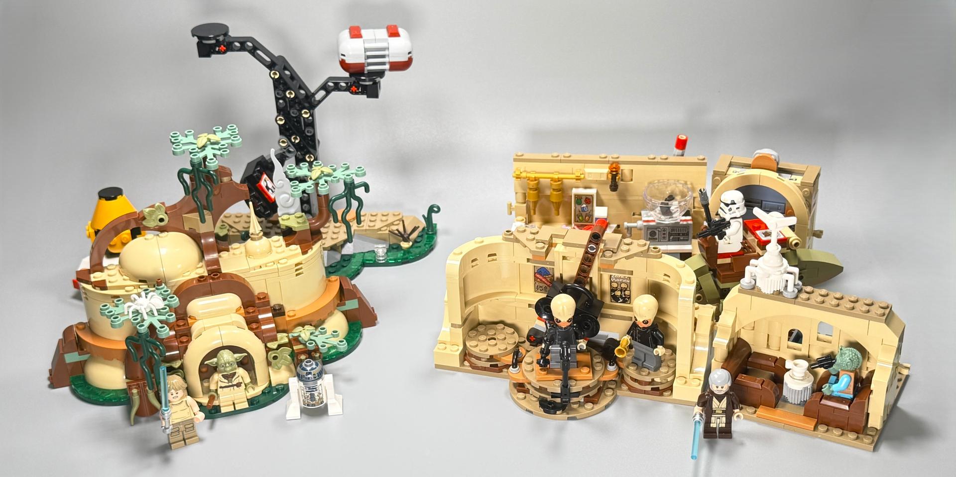 Review: 75422-1 - Yoda's Hut and Jedi Training & 75425-1 - Mos Eisley Cantina