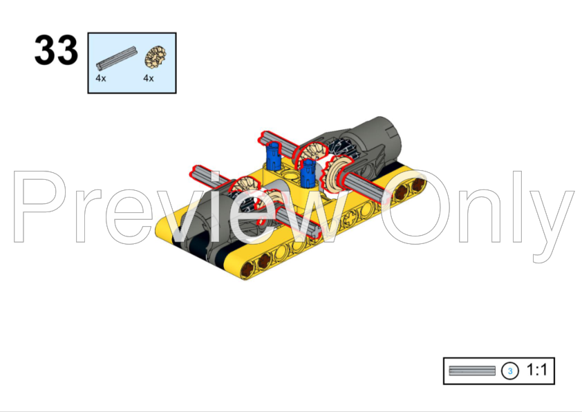 LEGO MOC 42131 alternative - Tracky the artic explorer by