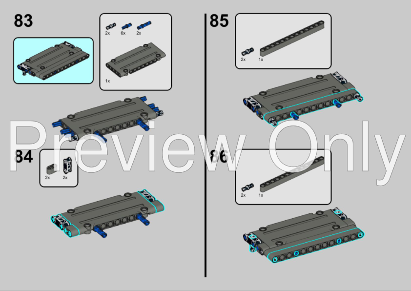 LEGO MOC App-controlled bus by mic8per | Rebrickable - Build with LEGO