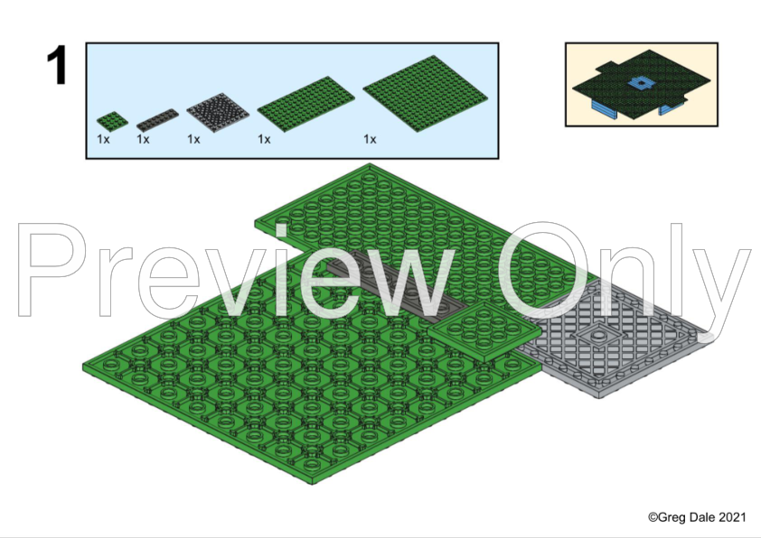 LEGO MOC Fairground Mixer - Alt build of 10247 Ferris Wheel by