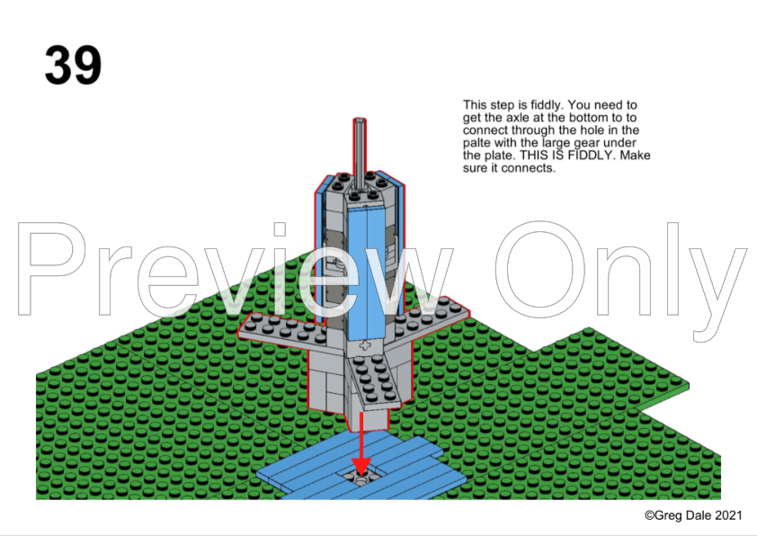 LEGO MOC Fairground Mixer - Alt build of 10247 Ferris Wheel by