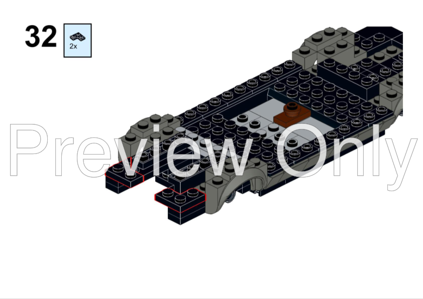 LEGO MOC 007 BMW 750i - 8 stud by jameshigson0512 | Rebrickable - Build ...