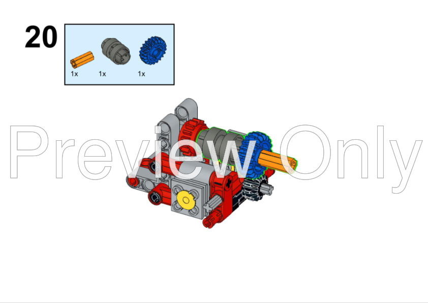 LEGO MOC-105446 42139 Alternate - 4x4 quad bike by tgbdz