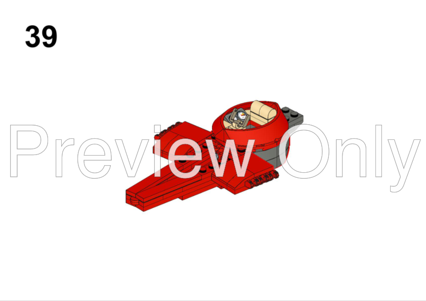 LEGO MOC Cowboy Bebop Swordfish II Zipcraft by samythril Rebrickable