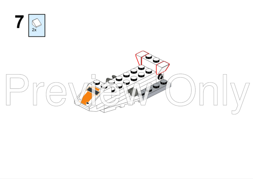 LEGO MOC Rebel T-47 Armored Airspeeder (Snowspeeder) by ajjordan1138 | Rebrickable - Build with LEGO