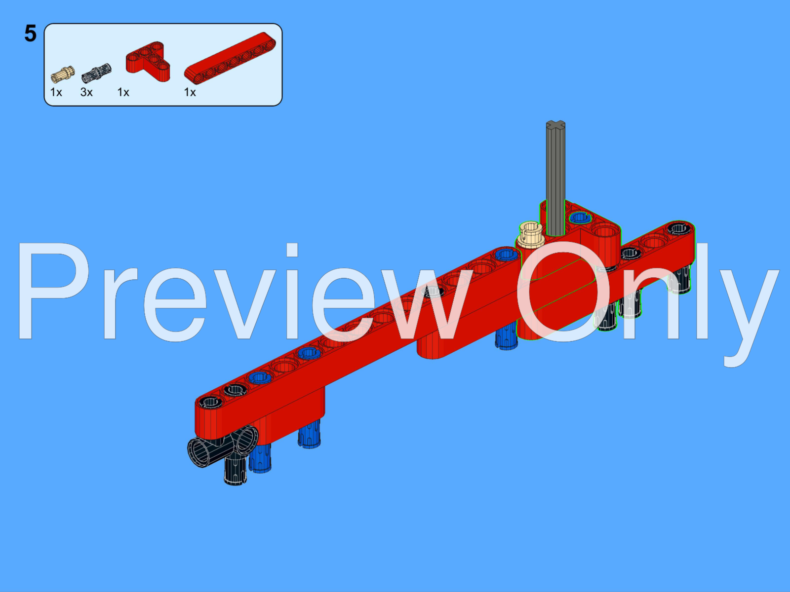 LEGO MOC-106095 42136 Attachment - KUHN Gran Prime seed drill by