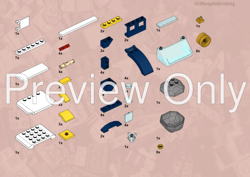 LEGO MOC 60348 Lunar Vehicles by Keep On Bricking | Rebrickable