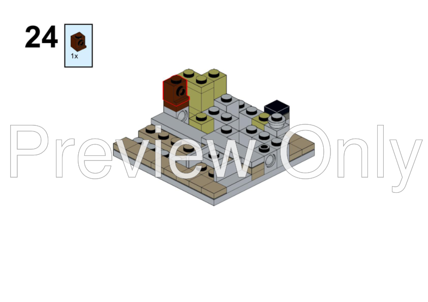 LEGO MOC Mini Modular 10273 Haunted House by christromans | Rebrickable ...