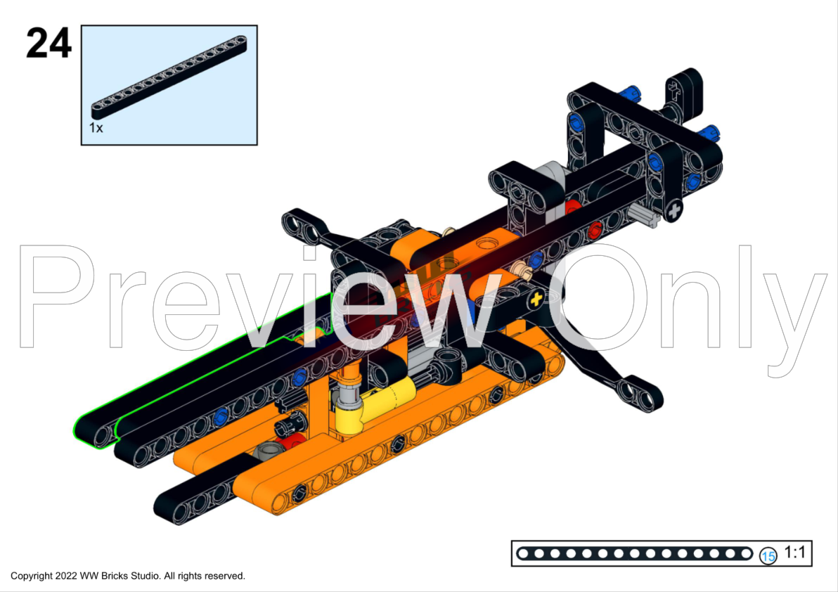 Serena krybdyr Moske LEGO MOC [RC] LEGO Technic 42141 McLaren F1+ 1 BuWizz 3.0 / 2 BuWizz motors  / 1 PU L motor by WW Bricks Studio | Rebrickable - Build with LEGO