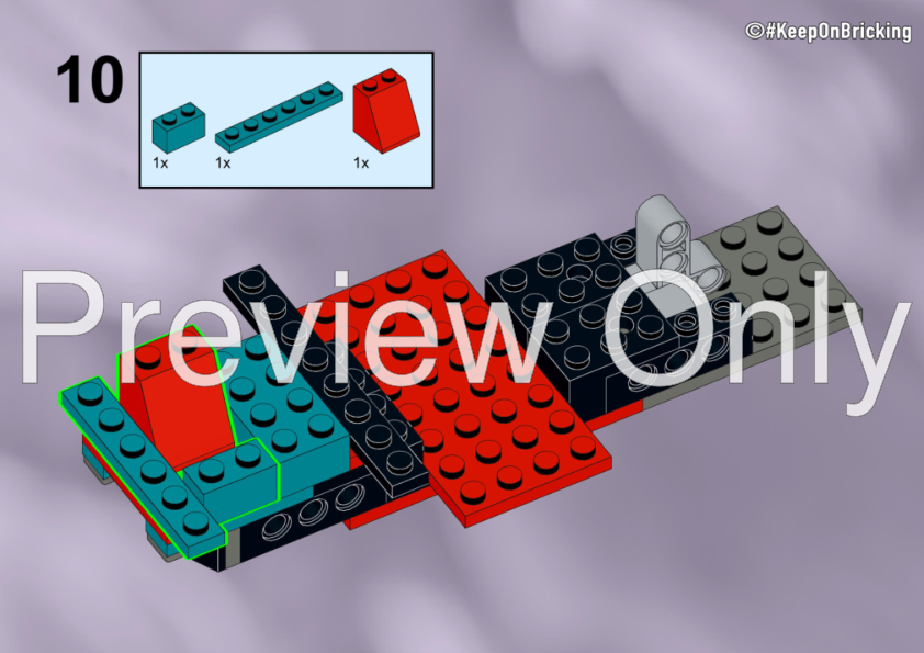 LEGO MOC-107999 31127 Custom Rebuild Models by Keep On Bricking
