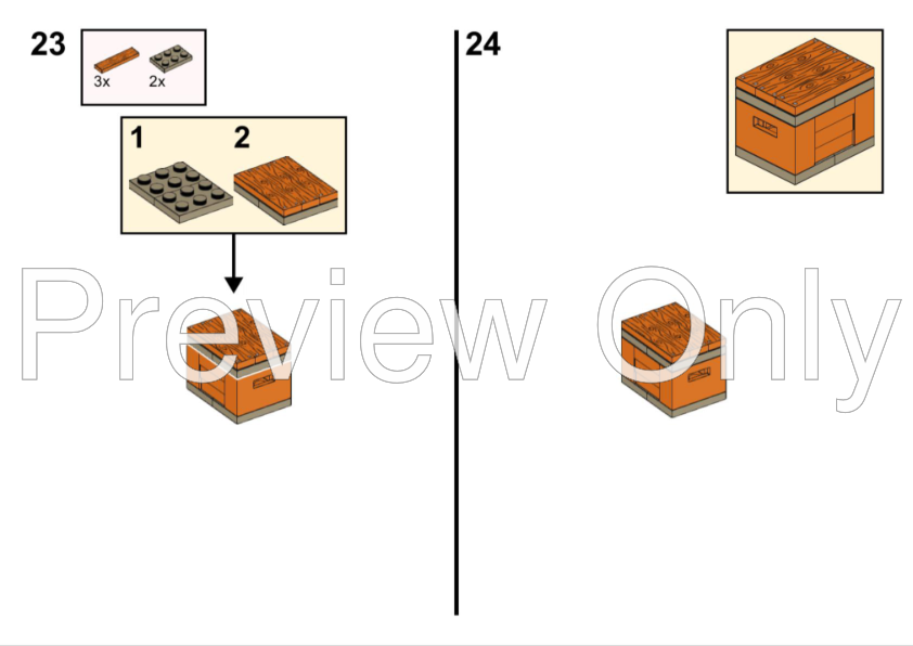 LEGO MOC ZBOTW The Horse Stable by marinbrickdesign Rebrickable