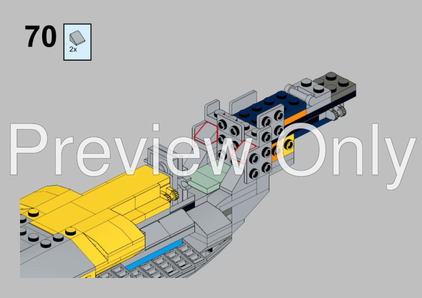 LEGO MOC Custom UCS N 1 Starfighter by MooreBrix Rebrickable