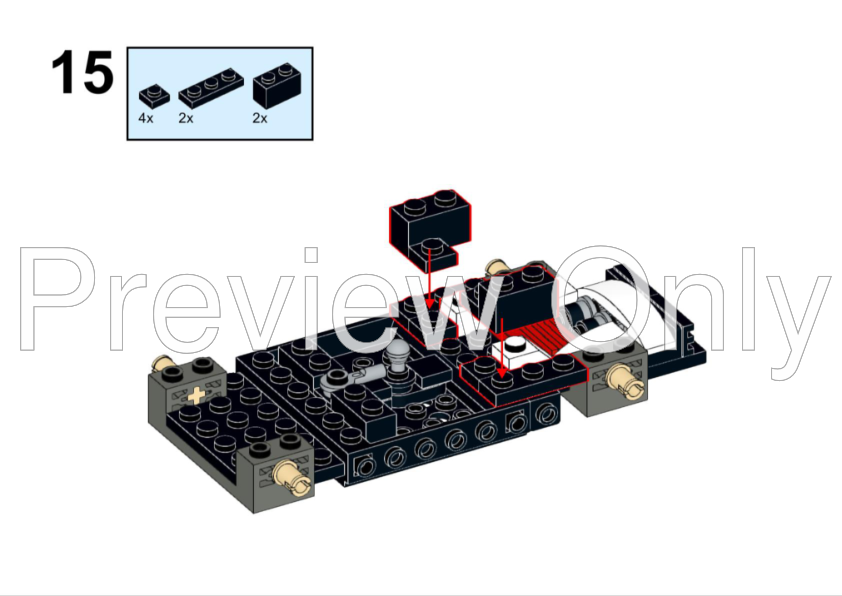 LEGO MOC-109132 Mazda RX7 FC3S by vv334 | Rebrickable - Build with LEGO