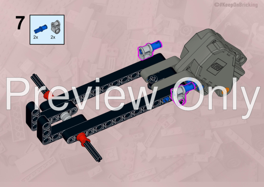 LEGO MOC 42134 Dirt Buggy by Keep On Bricking Rebrickable Build