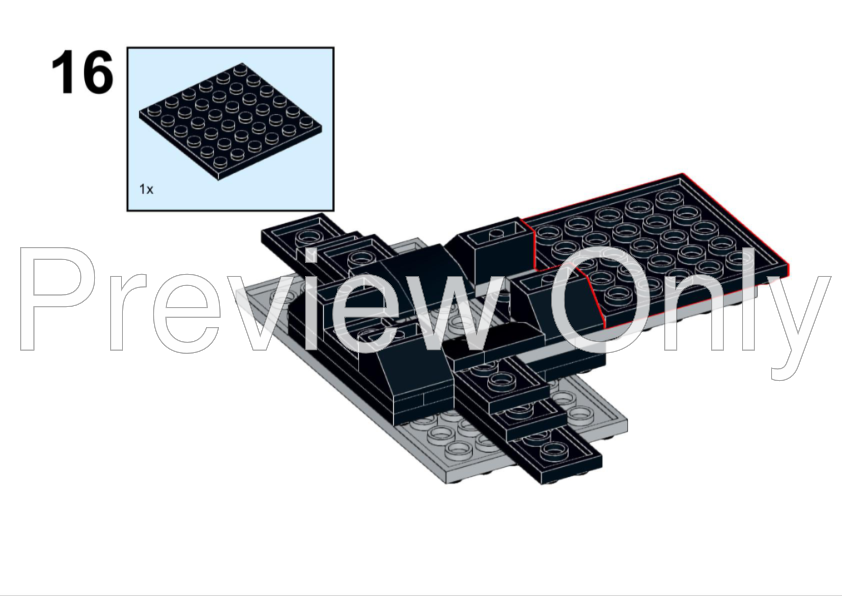 LEGO MOC Z95 Headhunter, Mercenary by Hedu88 Rebrickable Build
