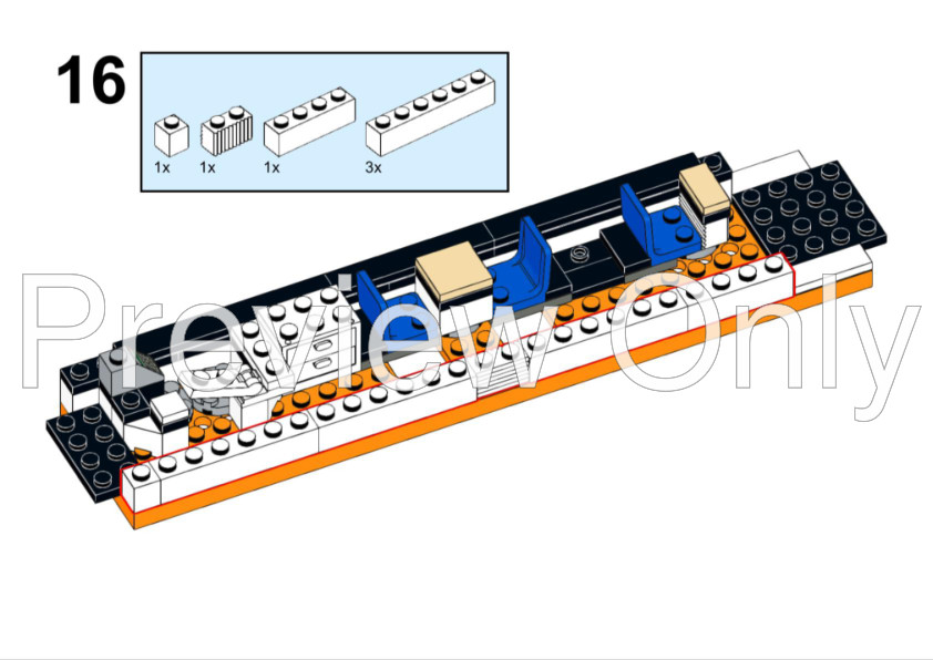 LEGO Horizon Express TGV train review 10233 