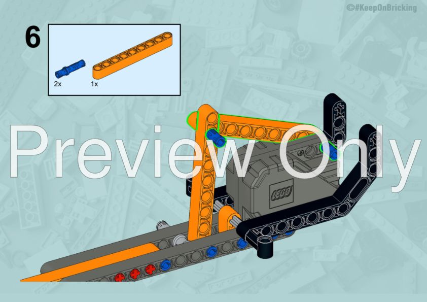 LEGO MOC 42135 Formula 1 by Keep On Bricking | Rebrickable - Build