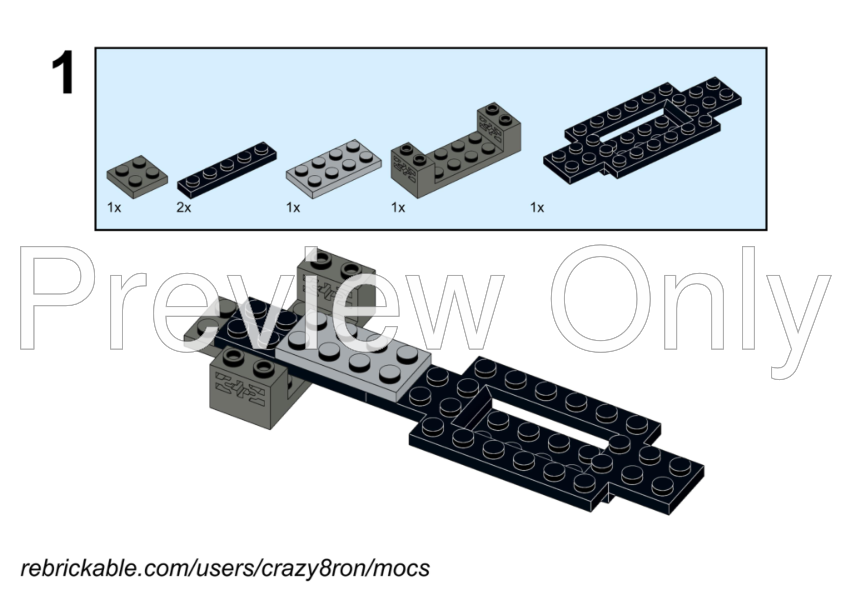 LEGO MOC 76906 Modern Formula by crazy8ron | Rebrickable - Build with LEGO