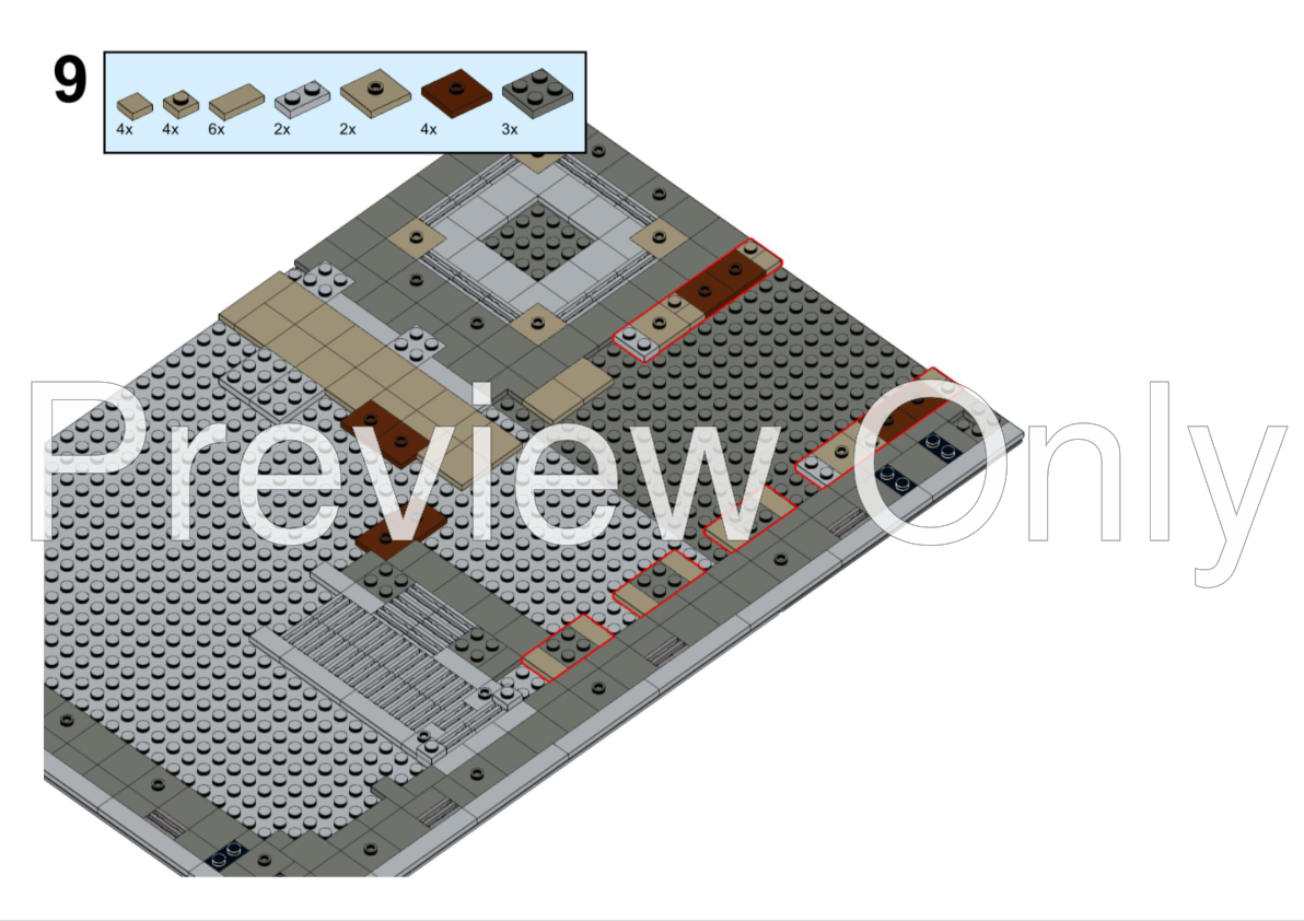 LEGO MOC Garden Palace Restaurant by Fanpeixi | Rebrickable - Build ...