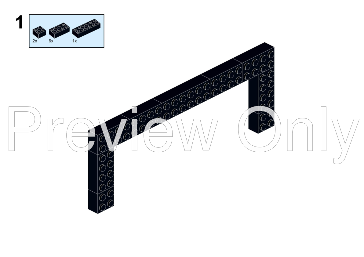 LEGO MOC Joker Bust by ZetoVince Rebrickable Build with LEGO