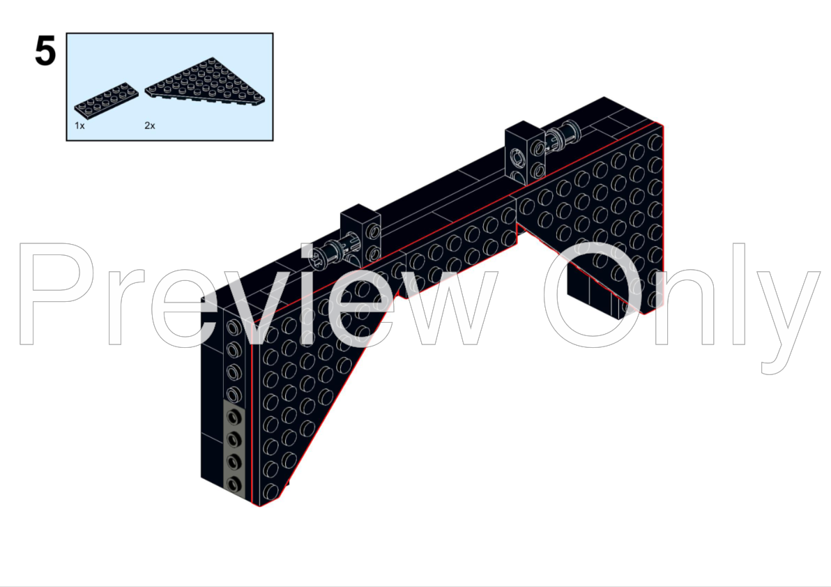 LEGO MOC Joker Bust by ZetoVince Rebrickable Build with LEGO