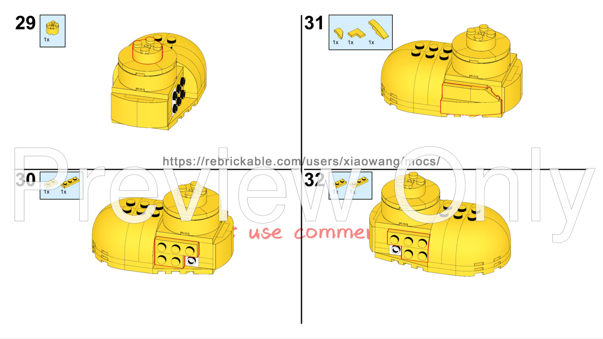 LEGO MOC Bomb By Xiaowang | Rebrickable - Build With LEGO