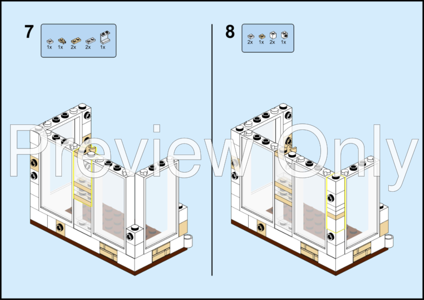 LEGO MOC Greenhouse No.3 by JD Bricks Rebrickable Build with LEGO