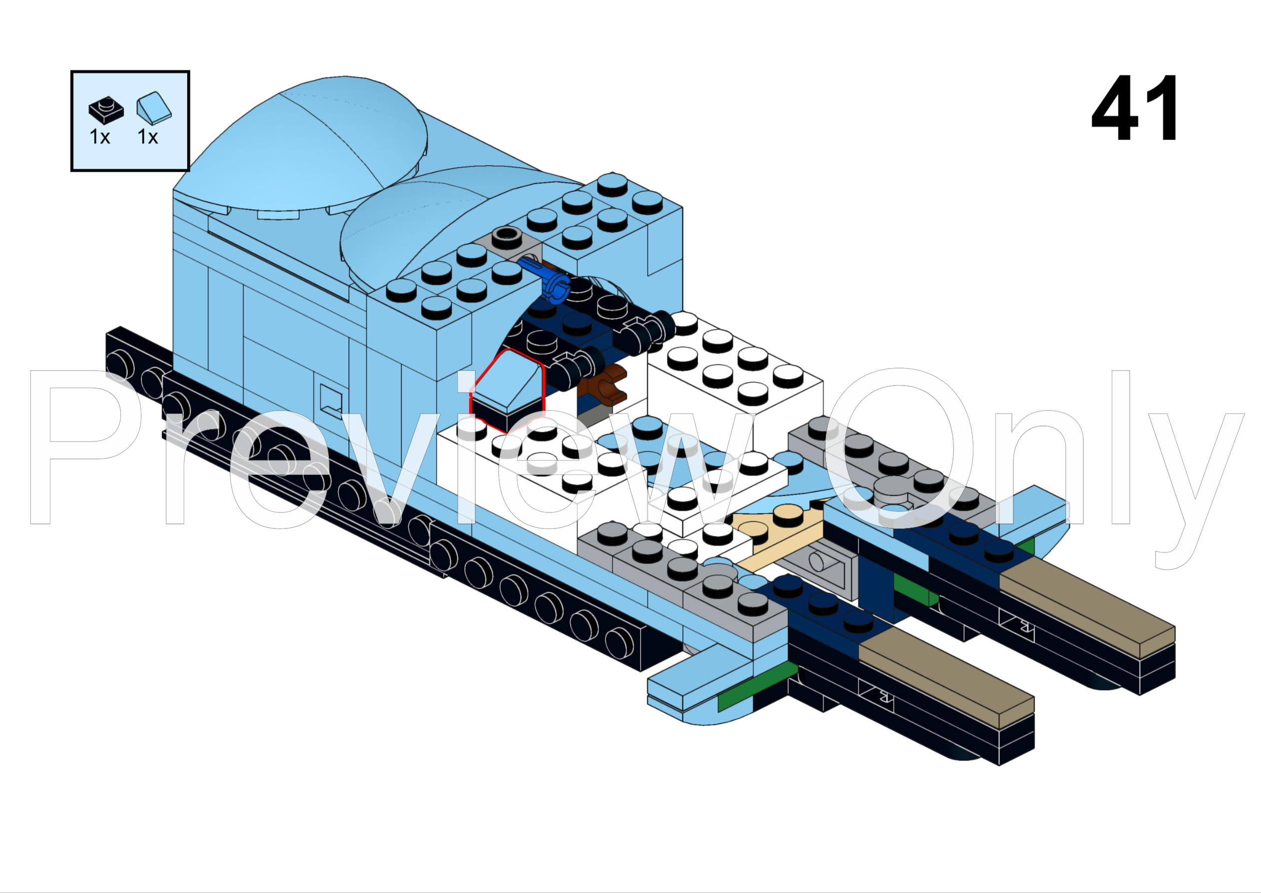 LEGO MOC 10298 Cezeta by PsychoWard666 | Rebrickable - Build with LEGO