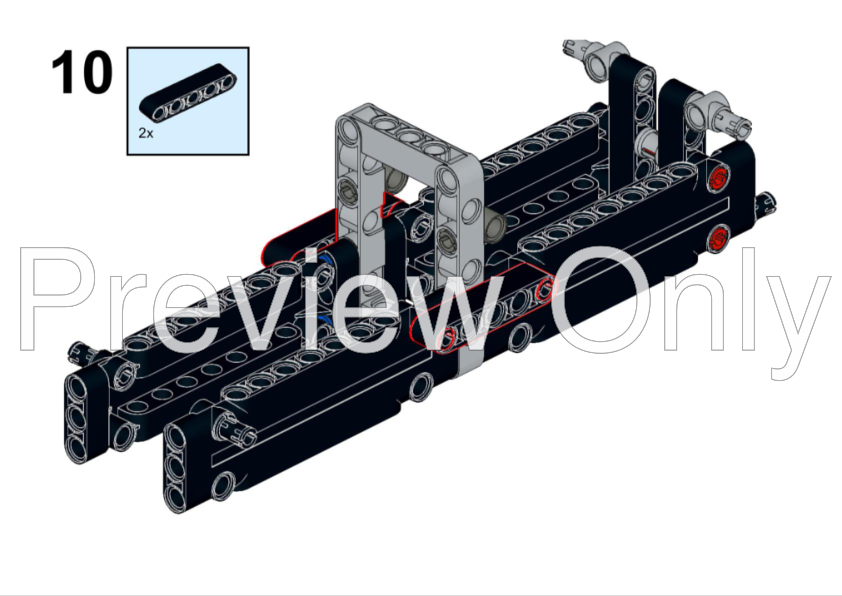 Lego technic online motorizado