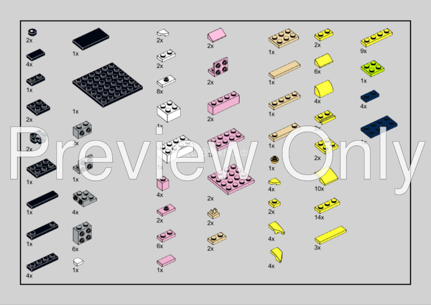 LEGO MOC Jocelyn Schitt (Schitt's Creek) Brickheadz by DrBrickheadz