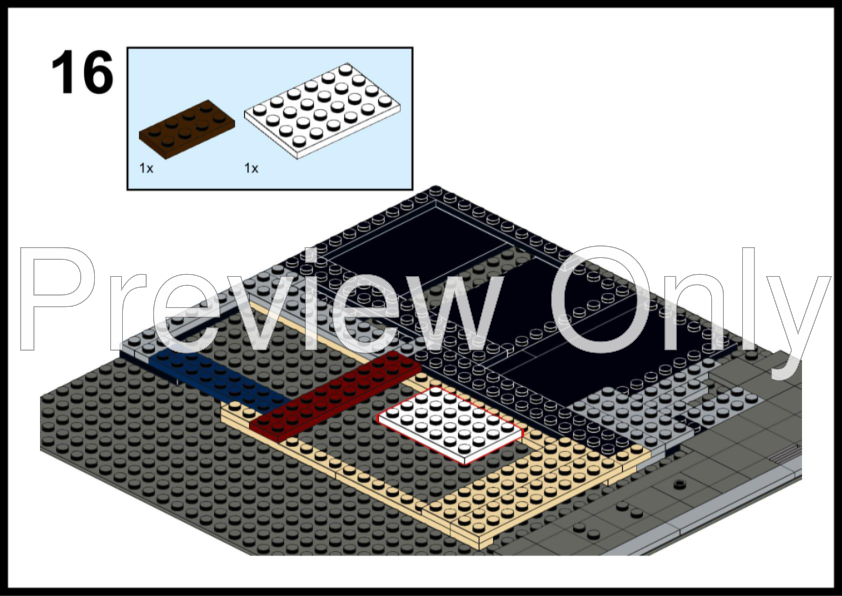 LEGO MOC Modular Central Perk by Legofan21 Rebrickable Build with LEGO