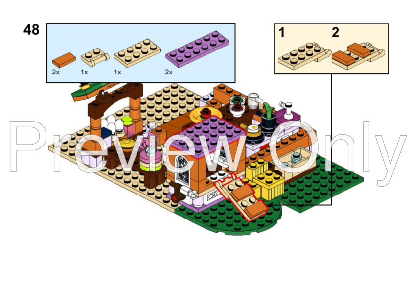 LEGO MOC Modular Organic Farm - Alternate Design set 41721 by Artisan | - Build LEGO
