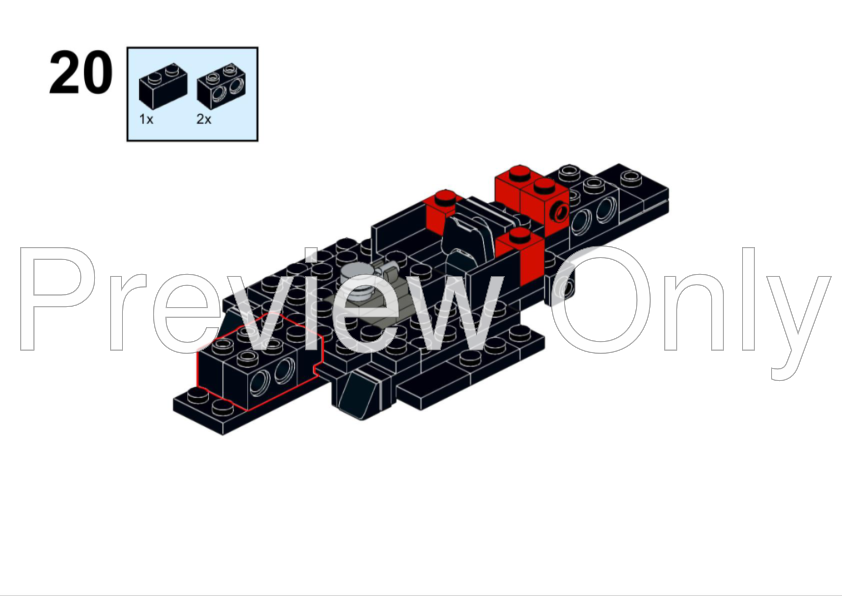 LEGO MOC 2022 Ferrari F1 car by Mybrickcars | Rebrickable - Build with LEGO