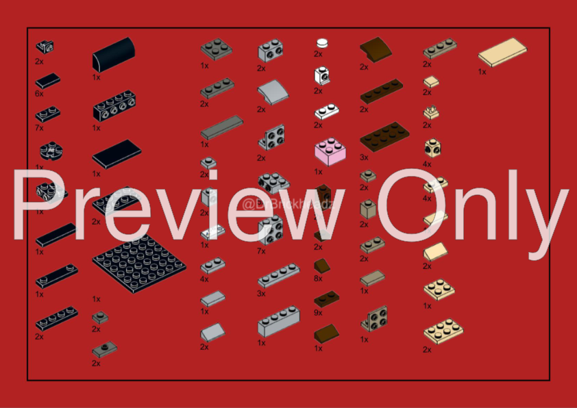 LEGO MOC Zombie Ed (Shaun of the Dead) Custom Brickheadz by