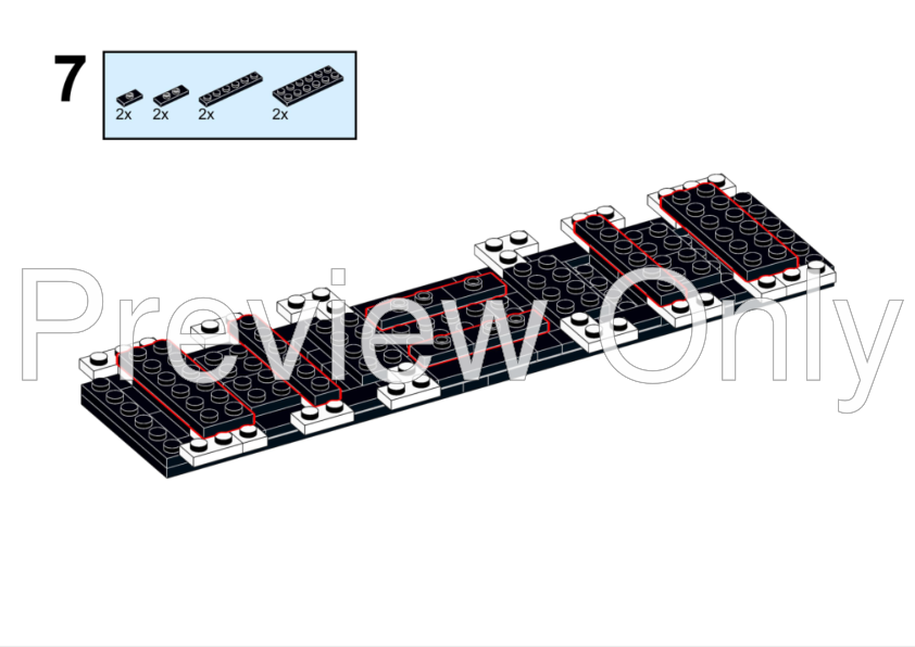 LEGO MOC-117422 Covered Freight Wagon 