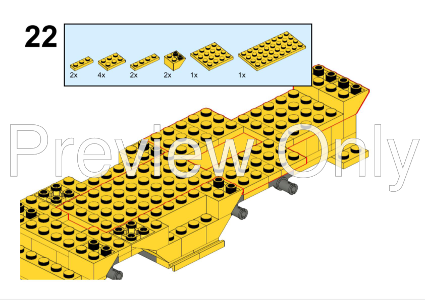 LEGO MOC Yellow DUKW Marine - Amphibious Tour Vehicle by