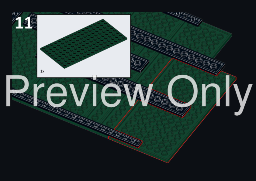 LEGO MOC Barcelona Pavilion 21054 The White House Alternative Build