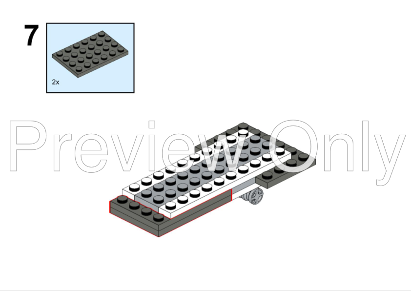 LEGO MOC Fast Snowmobile Snow Speeder by toobs_m | Rebrickable - Build ...