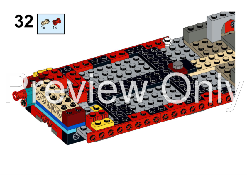 LEGO MOC 10304 Chevy Cobra by BAM Mocs | Rebrickable - Build