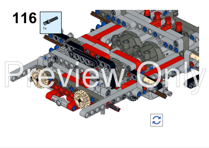 LEGO MOC Technic RC Tank by mechahn