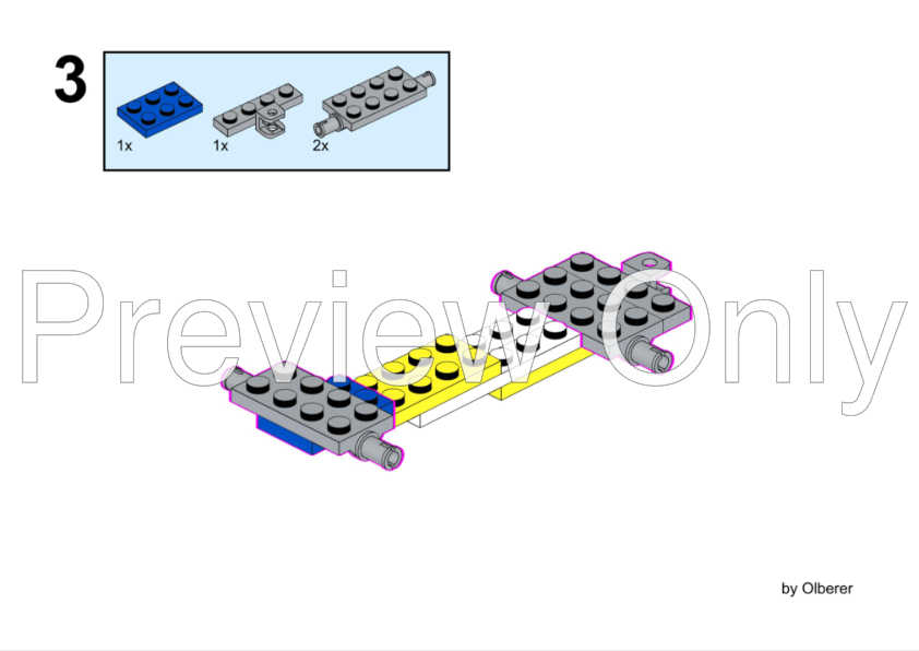 LEGO MOC Bike Rack Buggy by olberer | Rebrickable - Build with LEGO