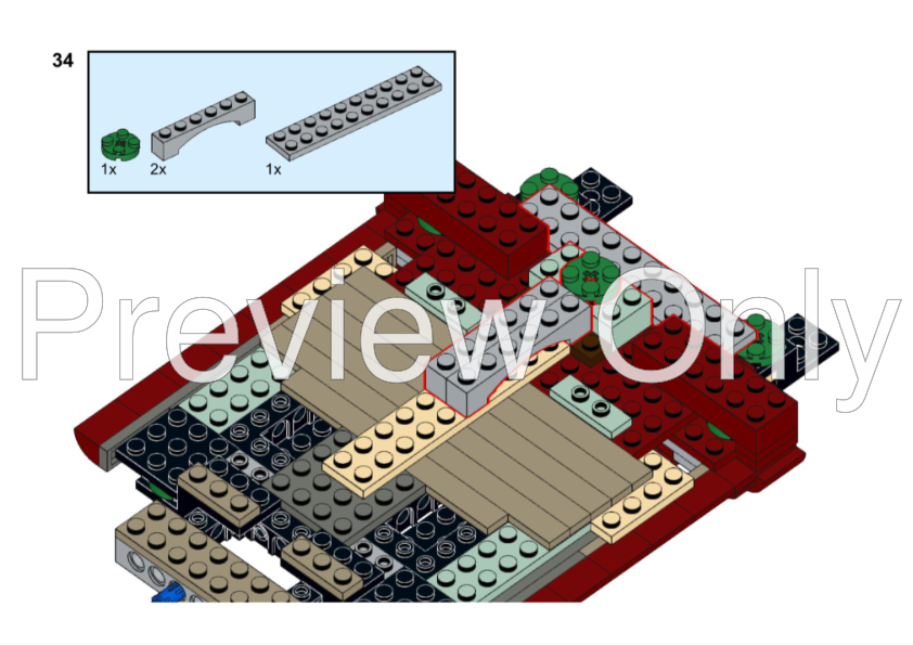 LEGO MOC-121422 Lamborghini Miura by CreationCaravan (Brad Barber