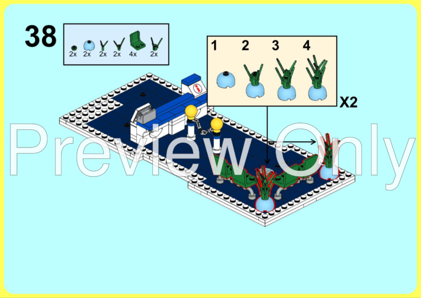 LEGO MOC Modern Lego Island Bank by Jameraco Rebrickable