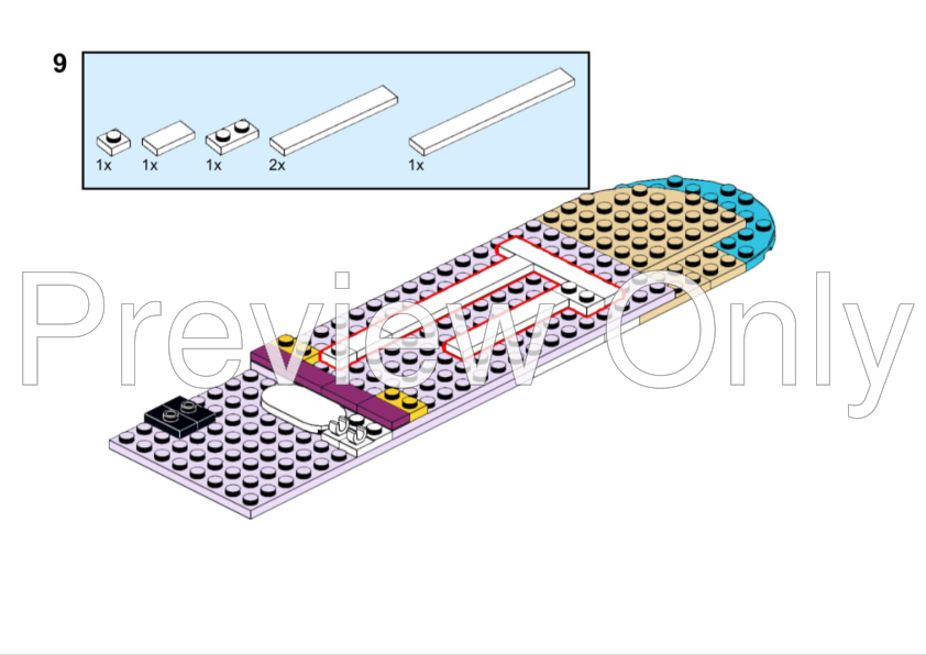 LEGO MOC-122959 Surf Shop - Alternate Design of Set 41693 by Brick ...