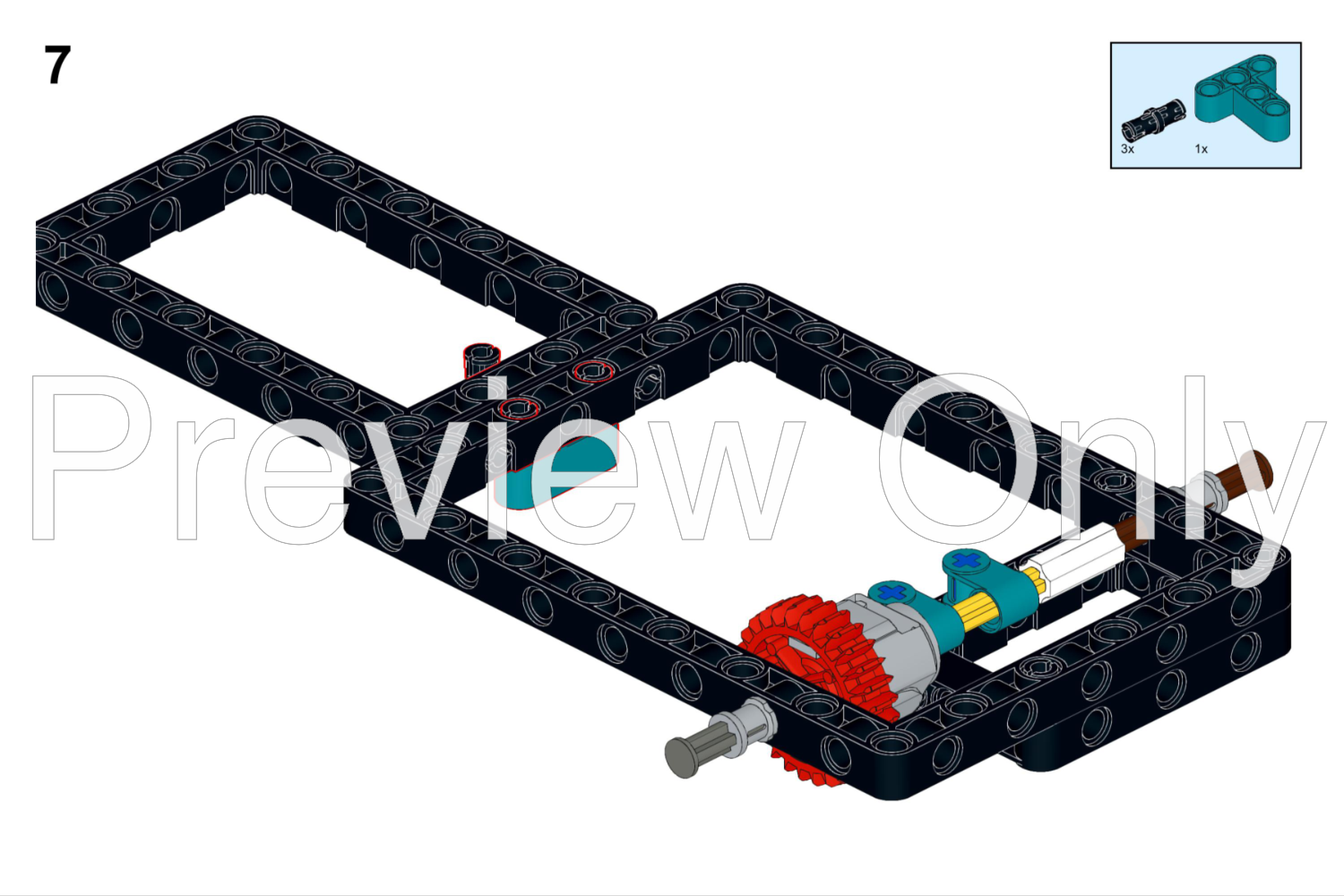 LEGO MOC Bucket Truck Mindstorms Robot Inventor by timmy83