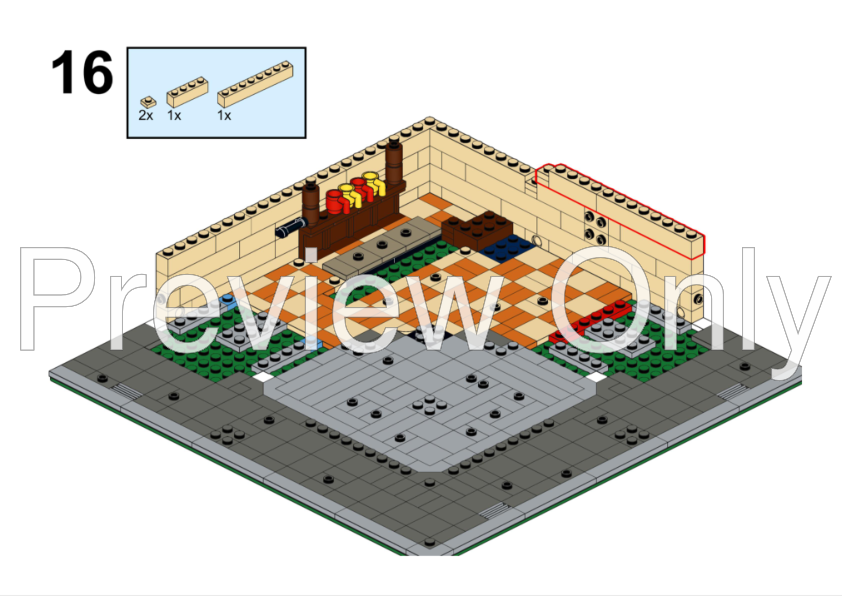 IHOP: LEGO® Moc (3), Based on the location at 6206 Inter Pa…