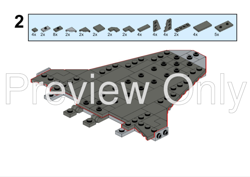 LEGO MOC F-35a Lightning II Mini-Scale by Brickosaurus