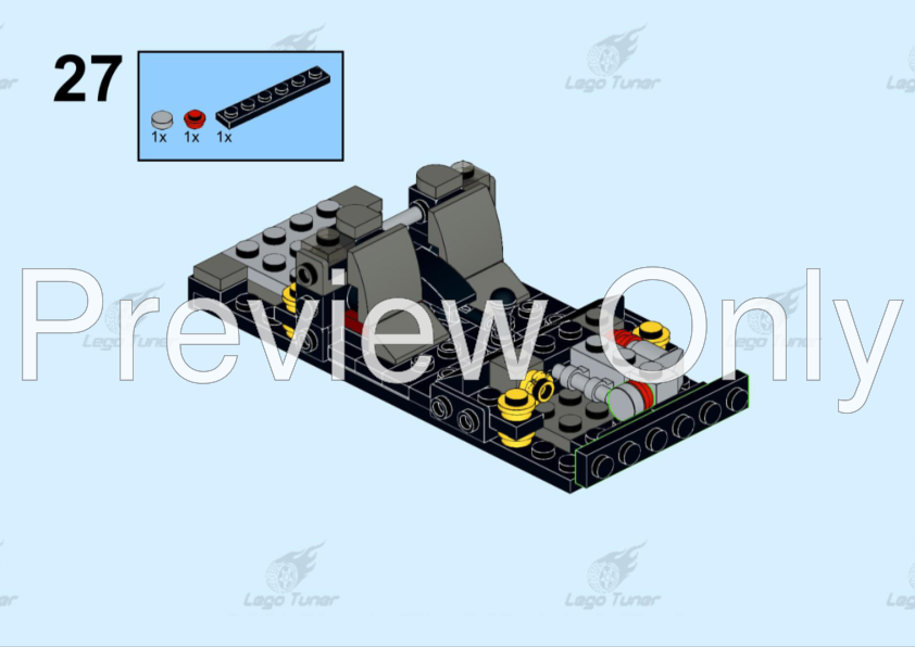 LEGO MOC Nissan 240SX Silvia (1996) by TheBoostedBrick