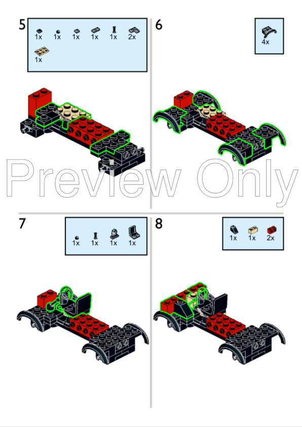 LEGO MOC Vintage Era Art Deco Post Van by KernowBrix | Rebrickable ...