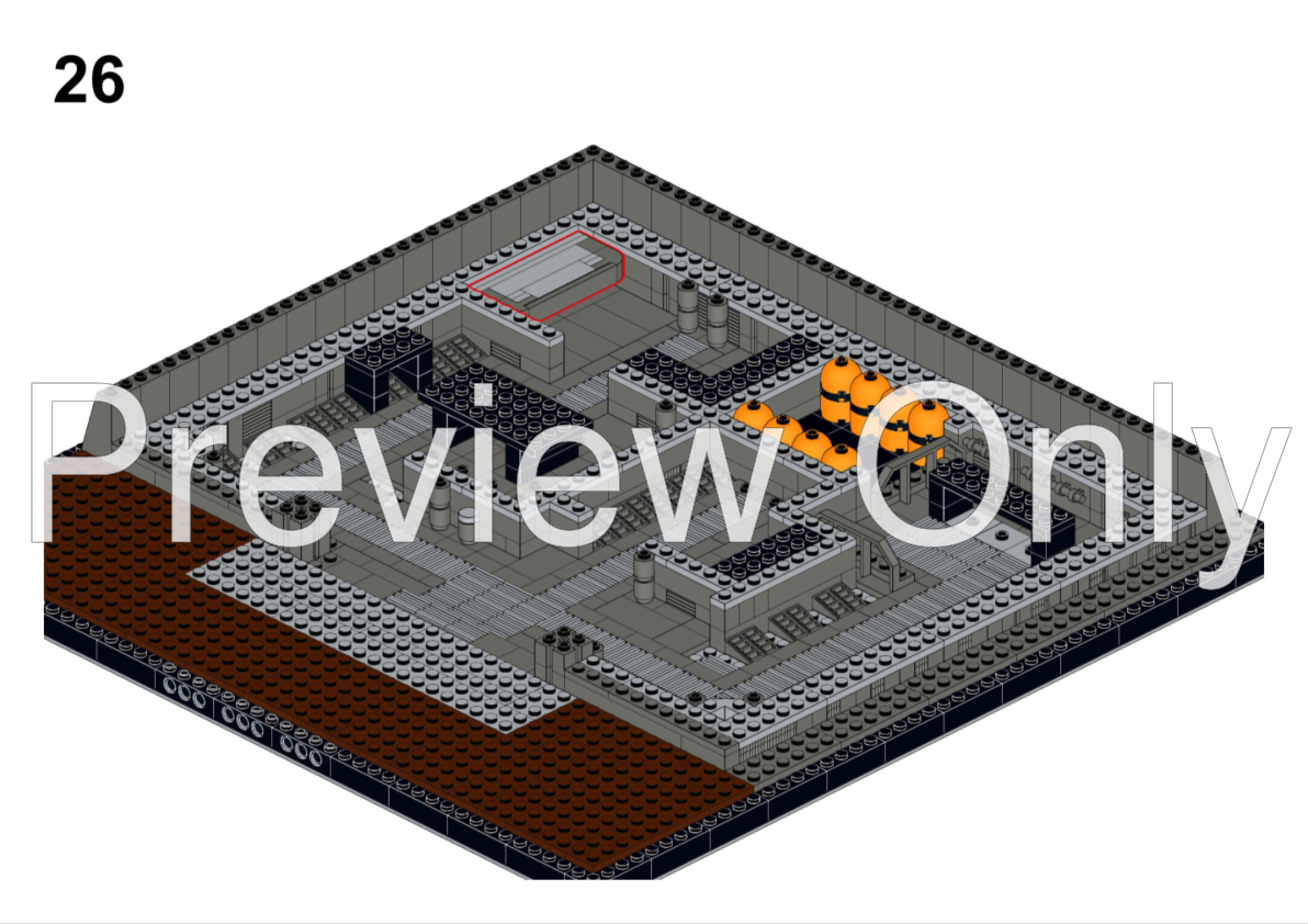 LEGO MOC SW Imperial Bunker on Endor by Sarinoo90 Rebrickable